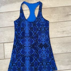Lululemon Snakeskin Racerback Tank